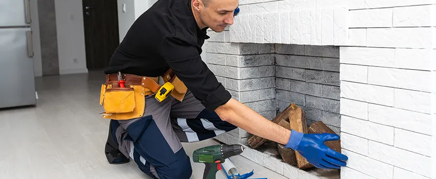 Fireplace Damaged Damper Frame Repair Services in Pleasantville, New Jersey