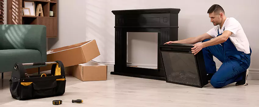 Old Rusted Metal Fireplace Repair And Replacement in Pleasantville, NJ